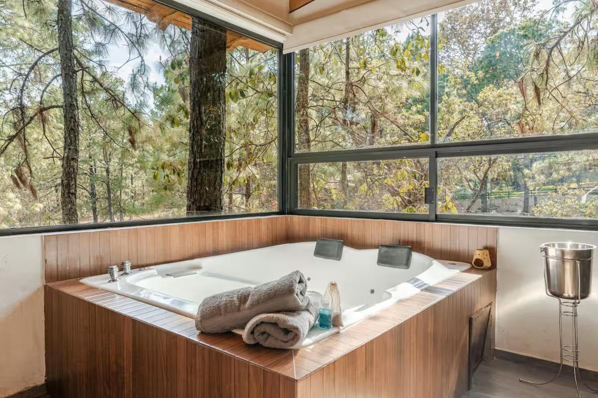 Cabanas Canada Del Ciervo Mazamitla Ngoại thất bức ảnh