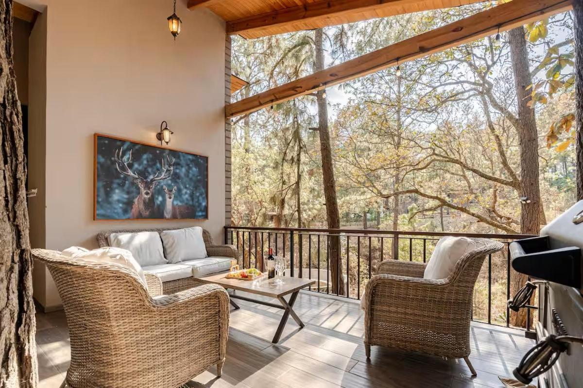 Cabanas Canada Del Ciervo Mazamitla Ngoại thất bức ảnh