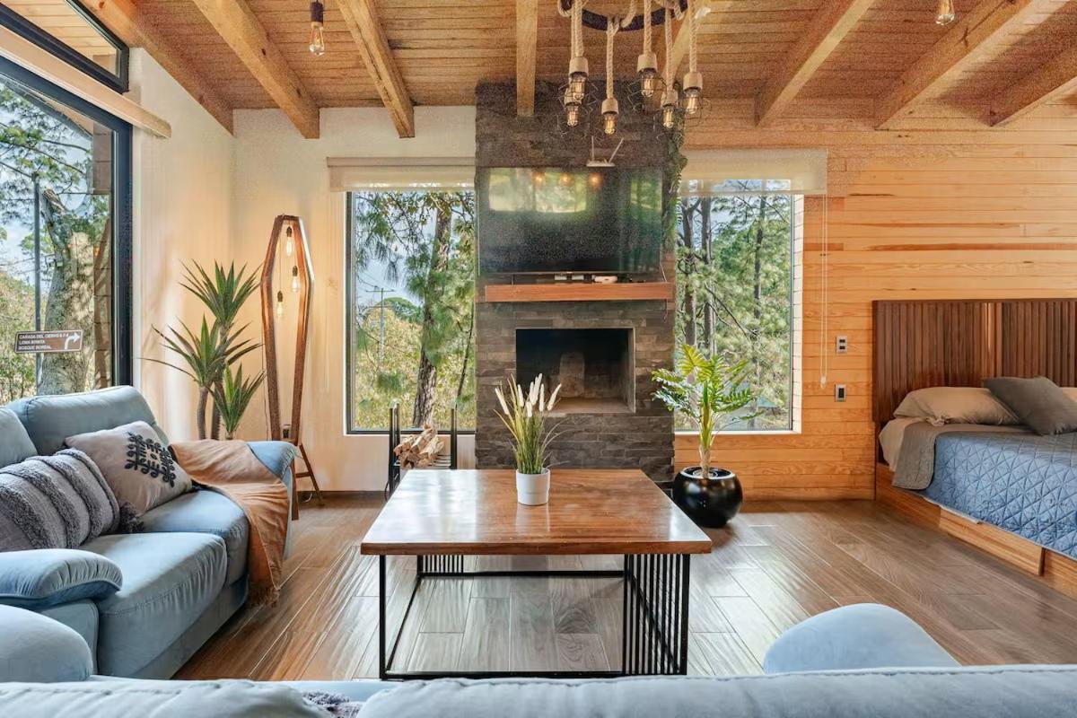 Cabanas Canada Del Ciervo Mazamitla Ngoại thất bức ảnh
