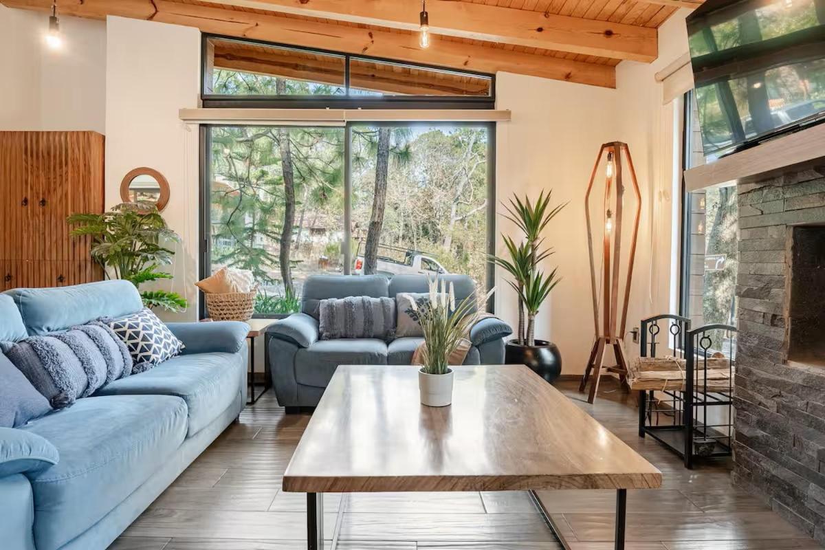 Cabanas Canada Del Ciervo Mazamitla Ngoại thất bức ảnh