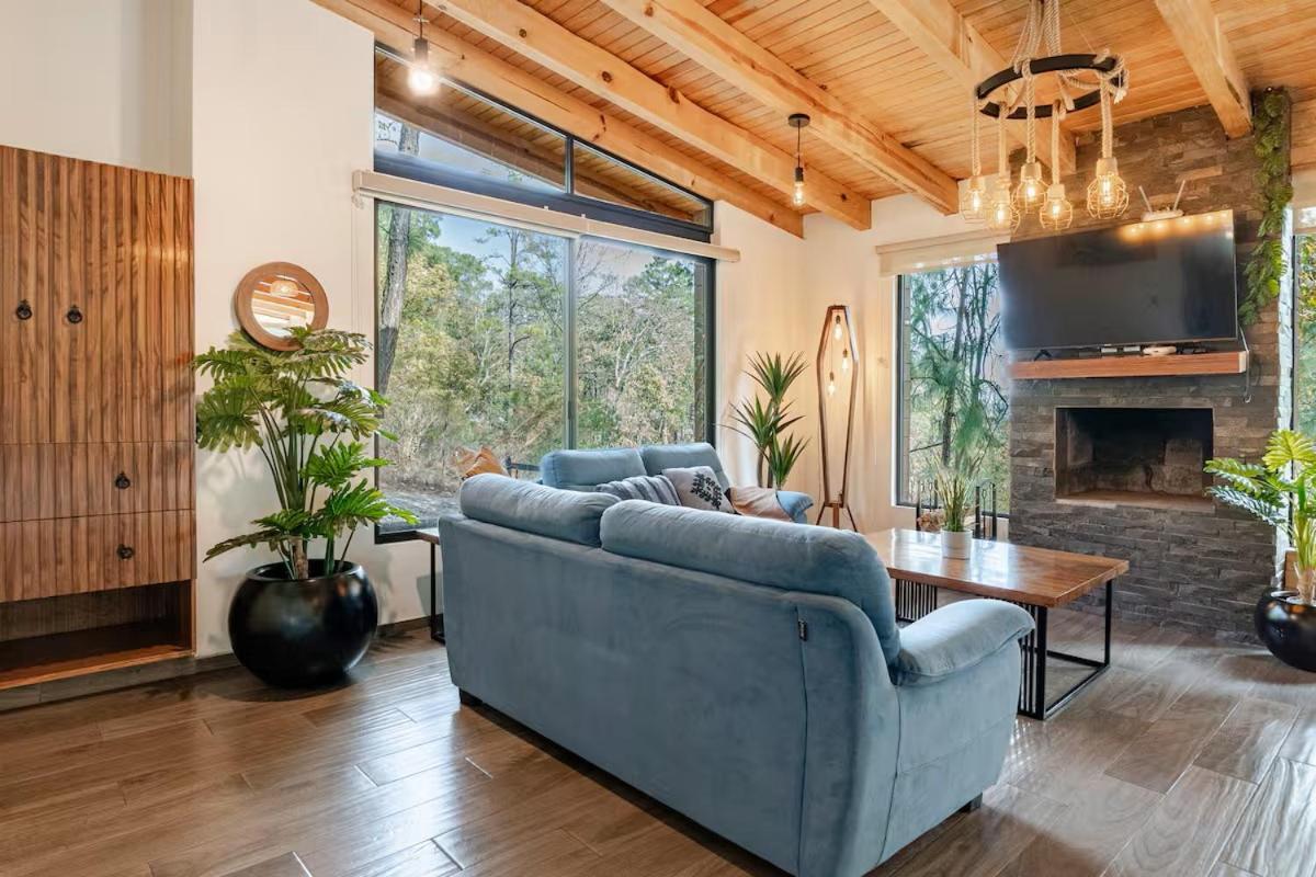 Cabanas Canada Del Ciervo Mazamitla Ngoại thất bức ảnh